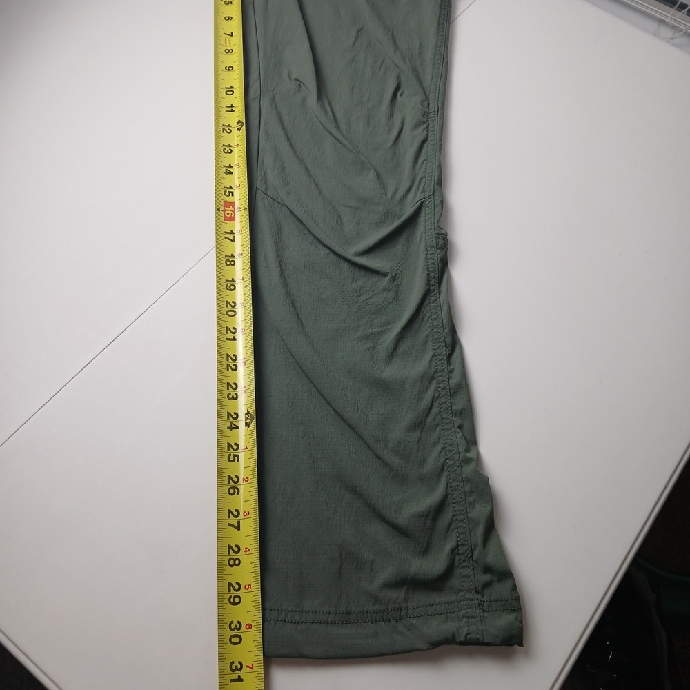 Athleta Size 12 GreenWomen's Technical Hiking Pants / Outdoor Utility Pants - Picture 13 of 13